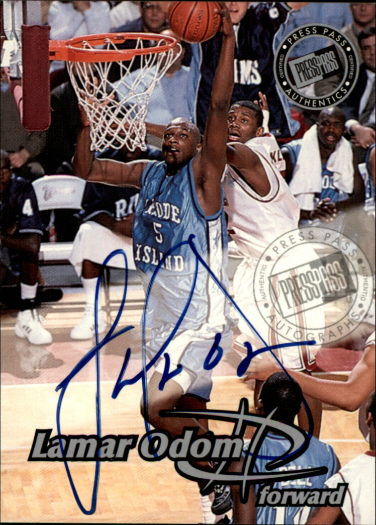 1999 Press Pass Autographs #4 Lamar Odom