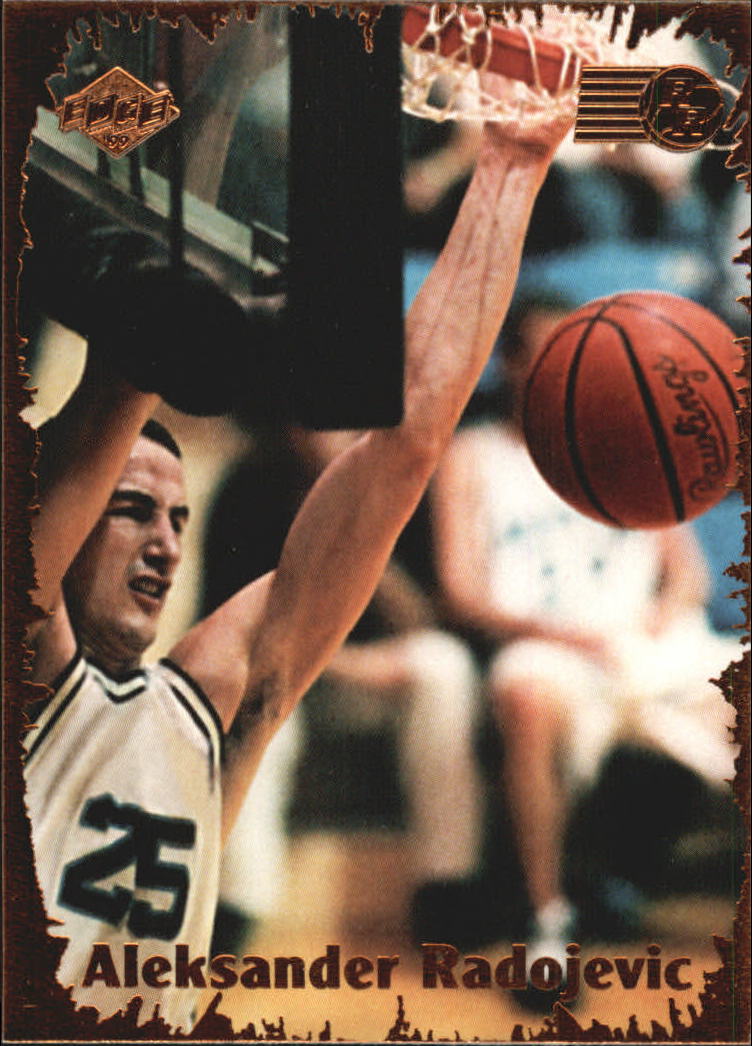 1999 Collector's Edge Rookie Rage #38 Aleksandar Radojevic