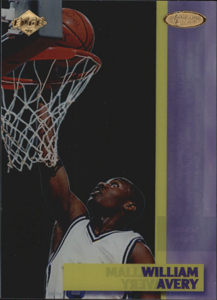 1999 Collector's Edge Rookie Rage Future Legends #FL2 William Avery