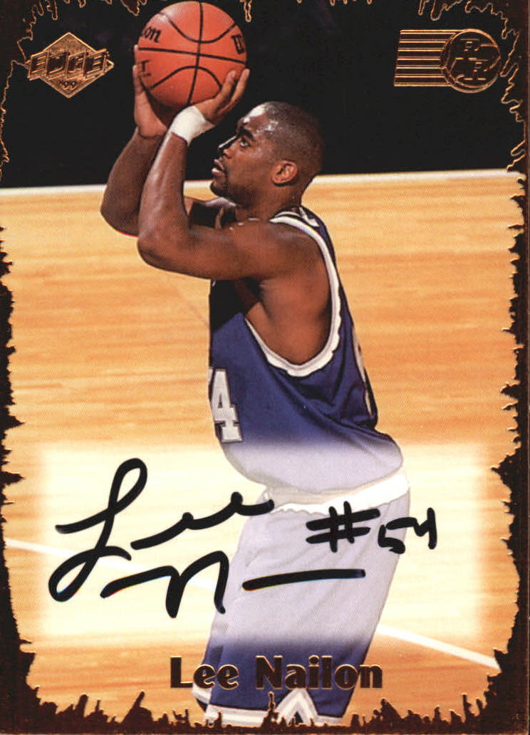 1999 Collector's Edge Rookie Rage Pro Signatures #34 Lee Nailon