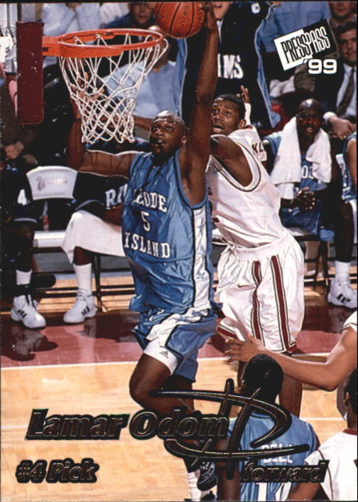 1999 Press Pass #4 Lamar Odom