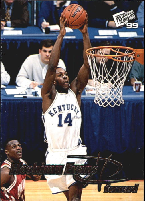 1999 Press Pass #41 Heshimu Evans
