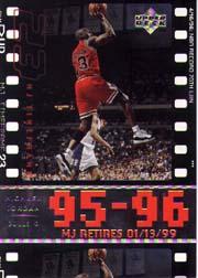 1999 Upper Deck Michael Jordan Retirement #11 Michael Jordan/70th win