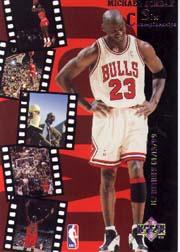 1999 Upper Deck Michael Jordan Retirement #22 Michael Jordan/Bonus - Six Championships