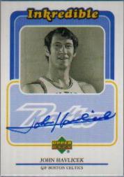 1999-00 Upper Deck Retro Inkredible #JH John Havlicek
