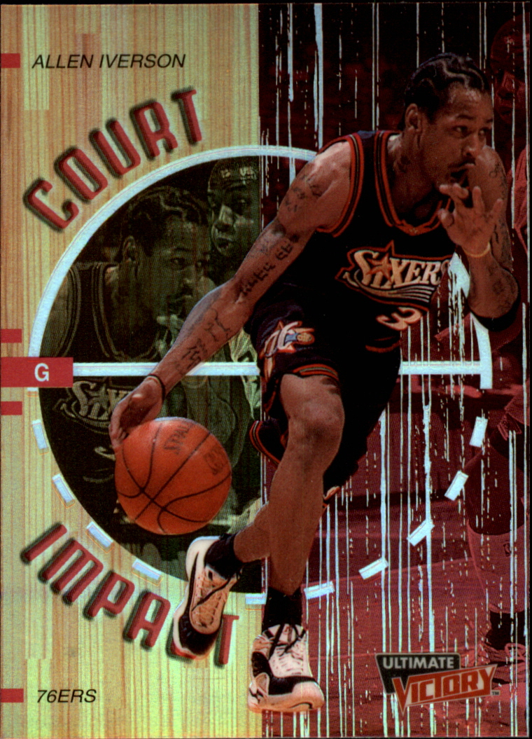 1999-00 Ultimate Victory Court Impact #C9 Allen Iverson
