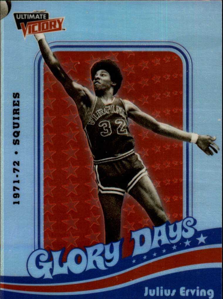 1999-00 Ultimate Victory Dr. J Glory Days #DR1 Julius Erving