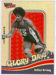 1999-00 Ultimate Victory Dr. J Glory Days #DR5 Julius Erving