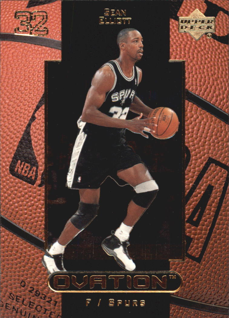 1999-00 Upper Deck Ovation #50 Sean Elliott