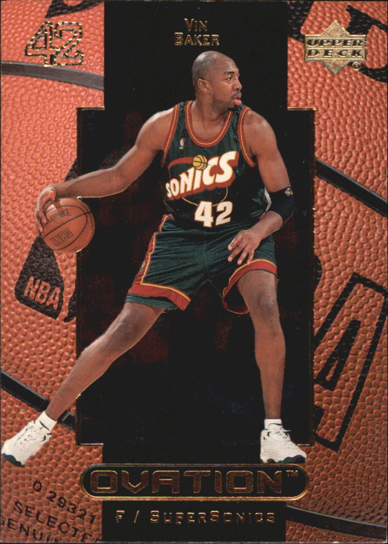 1999-00 Upper Deck Ovation #52 Vin Baker
