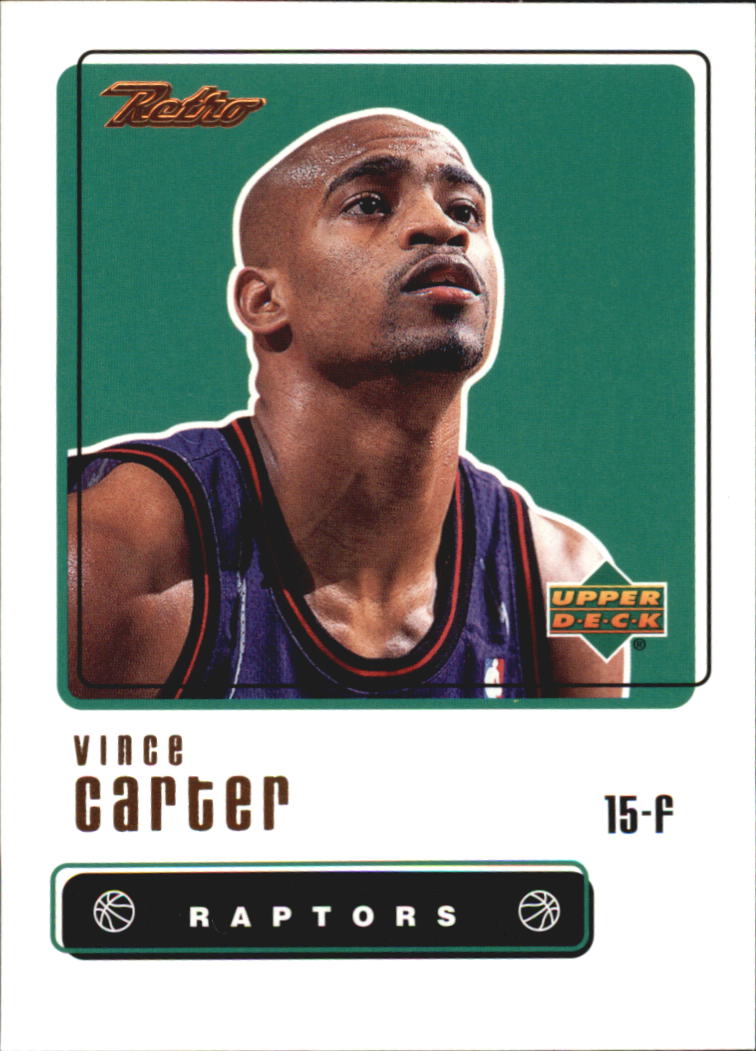 1999-00 Upper Deck Retro #38 Vince Carter