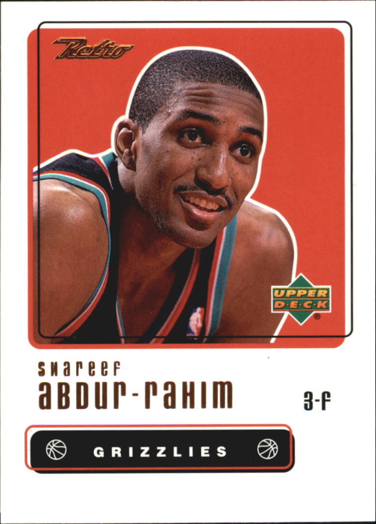 1999-00 Upper Deck Retro #53 Shareef Abdur-Rahim