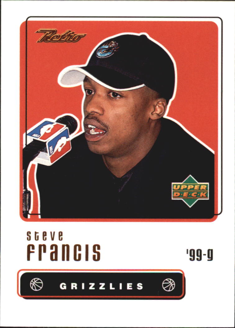 1999-00 Upper Deck Retro #109 Steve Francis RC