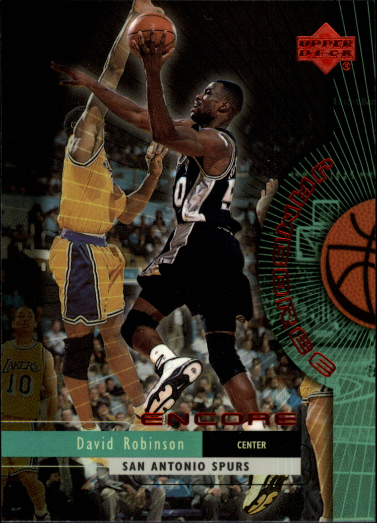 1999-00 Upper Deck Encore Jamboree #J6 David Robinson