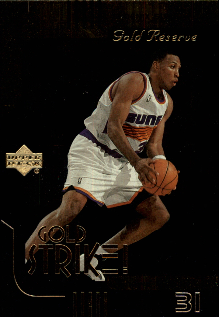 1999-00 Upper Deck Gold Reserve Gold Strike #GS12 Shawn Marion