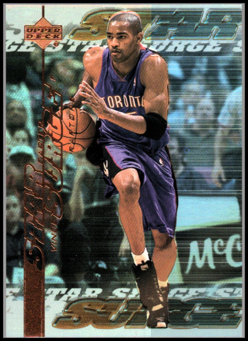 1999-00 Upper Deck Star Surge #S4 Vince Carter