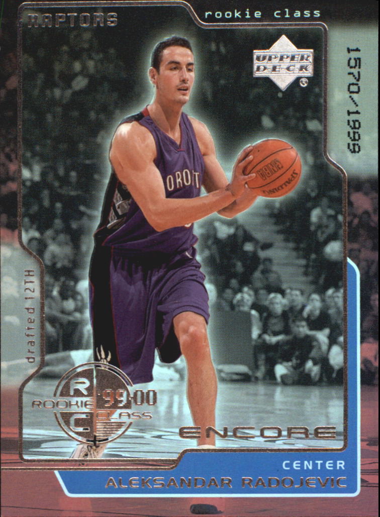 1999-00 Upper Deck Encore #106 Aleksandar Radojevic RC