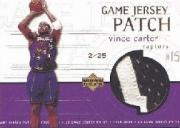 1999-00 Upper Deck Game Jerseys Patch Super #VC Vince Carter