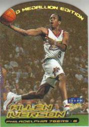 1999-00 Ultra Gold Medallion #20 Allen Iverson