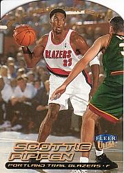 1999-00 Ultra Gold Medallion #70 Scottie Pippen