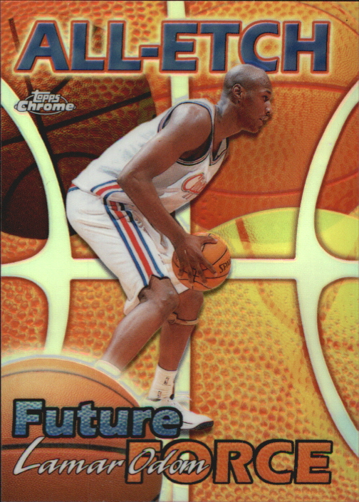 1999-00 Topps Chrome All-Etch Refractors #AE25 Lamar Odom