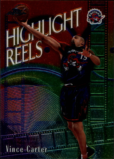 1999-00 Topps Chrome Highlight Reels #HR2 Vince Carter