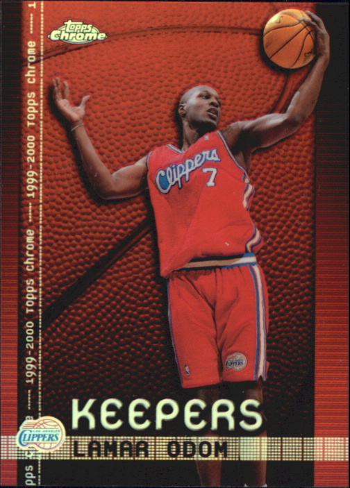 1999-00 Topps Chrome Keepers Refractors #K2 Lamar Odom