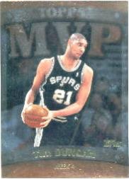 1999-00 Topps MVP Promotion Exchange #MVP16 Tim Duncan
