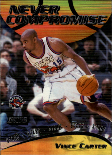 1999-00 Stadium Club Never Compromise #NC13 Vince Carter
