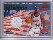 1999-00 Stadium Club Pieces of Patriotism #P3 Gary Payton