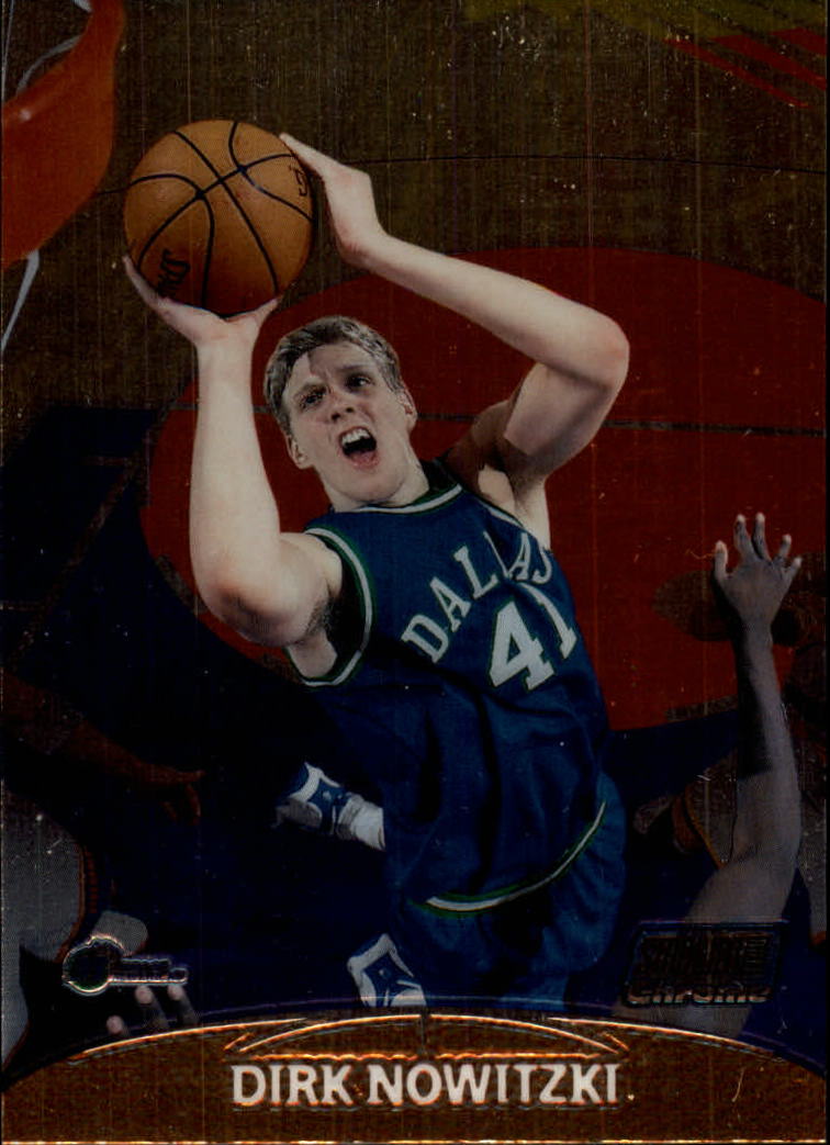 1999-00 Stadium Club Chrome #75 Dirk Nowitzki
