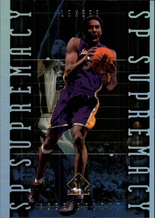 1999-00 SP Authentic Supremacy #S8 Kobe Bryant