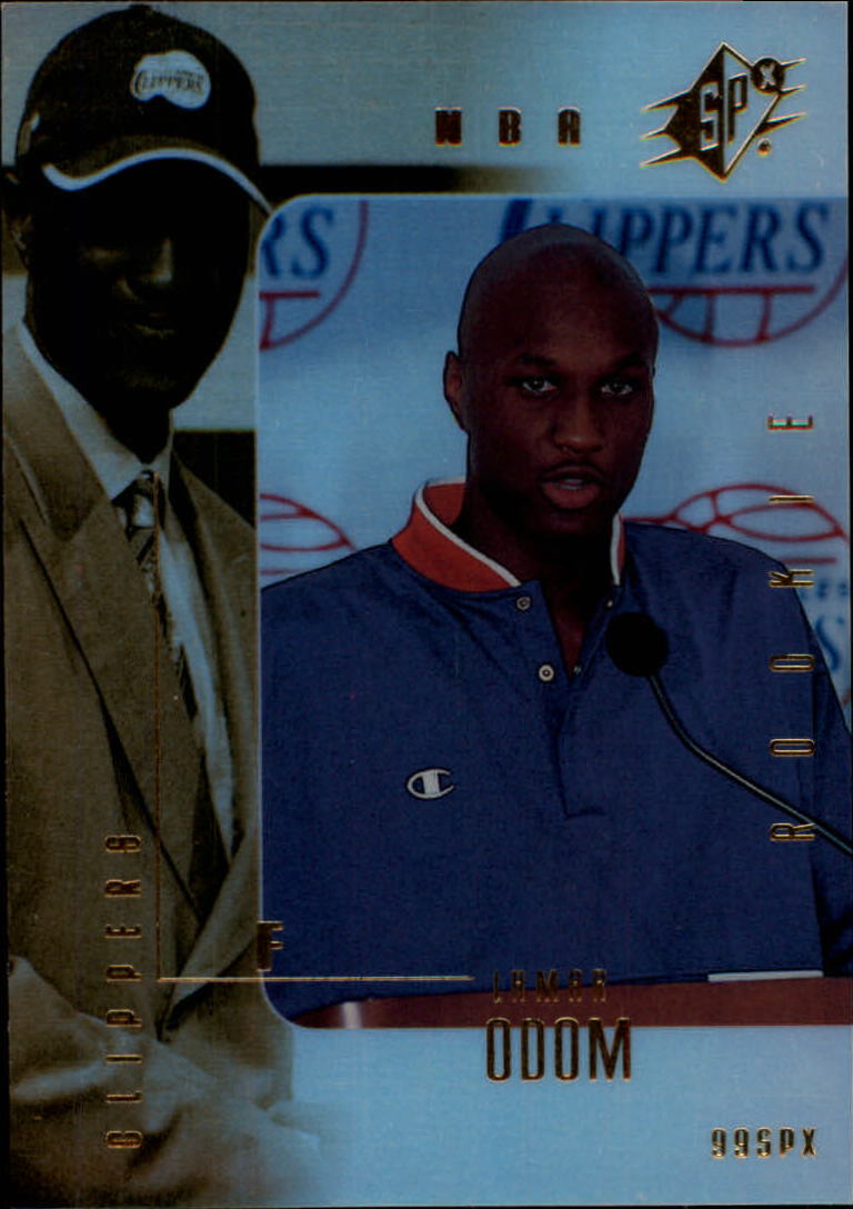 1999-00 SPx #94 Lamar Odom/3500 RC