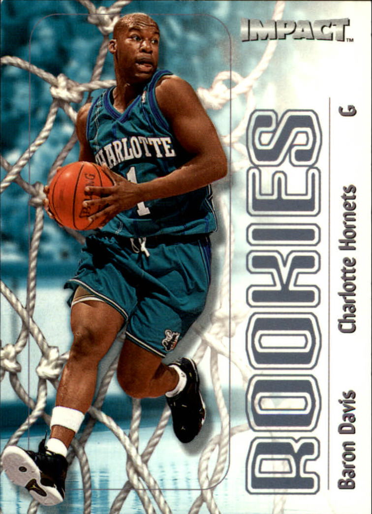 1999-00 SkyBox Impact #55 Baron Davis RC