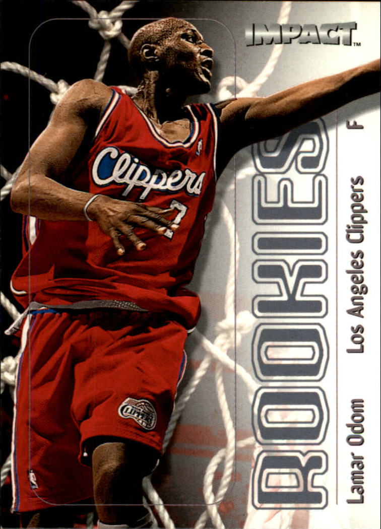 1999-00 SkyBox Impact #100 Lamar Odom RC