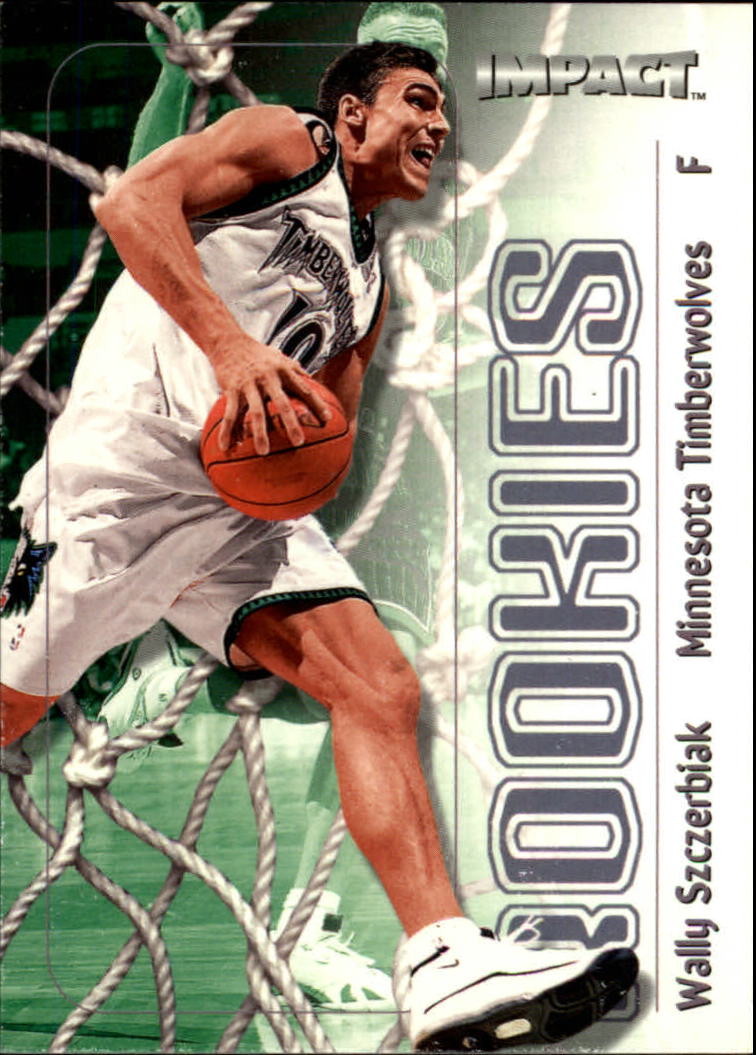 1999-00 SkyBox Impact #180 Wally Szczerbiak RC
