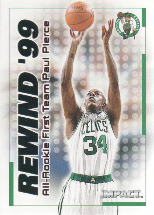 1999-00 SkyBox Impact Rewind '99 #RN31 Paul Pierce