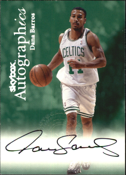 1999-00 SkyBox Premium Autographics #7 Dana Barros