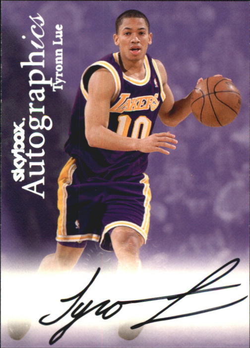 1999-00 SkyBox Premium Autographics #65 Tyronn Lue