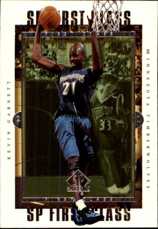 1999-00 SP Authentic First Class #FC1 Kevin Garnett
