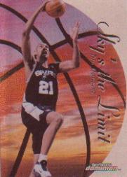 1999-00 SkyBox Dominion Sky's the Limit Plus #14 Tim Duncan