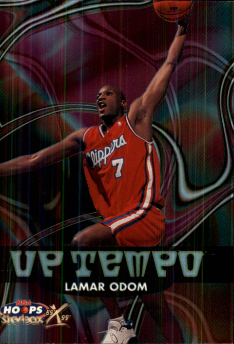 1999-00 Hoops Decade Up Tempo #UT15 Lamar Odom