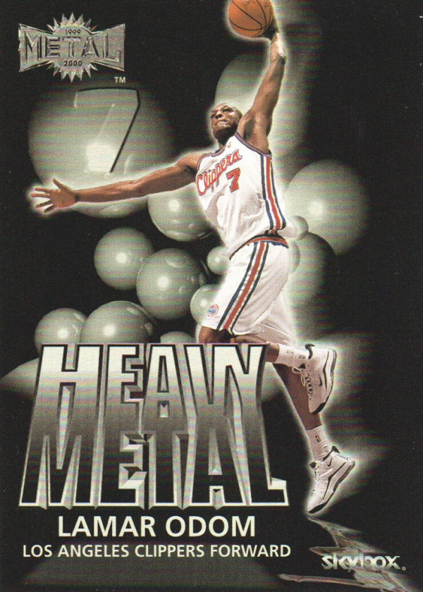 1999-00 Metal Heavy Metal #HM3 Lamar Odom