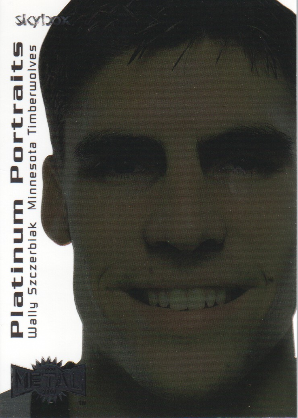 1999-00 Metal Platinum Portraits #PP10 Wally Szczerbiak
