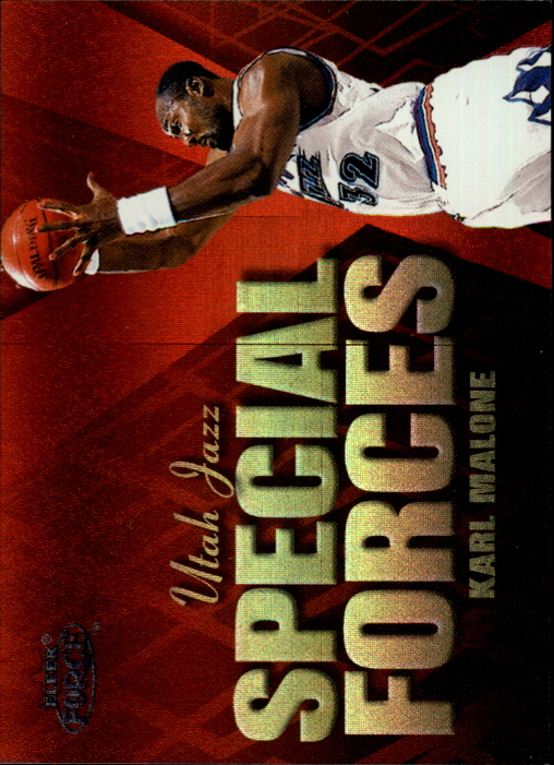 1999-00 Fleer Force Special Forces Forcefield #SF9 Karl Malone