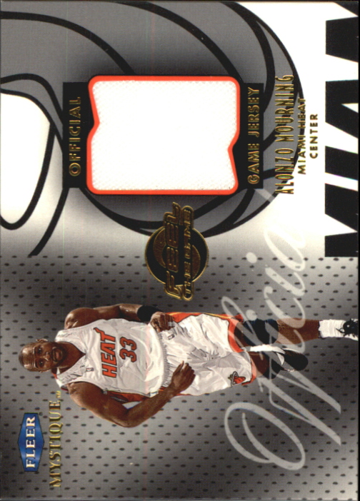 1999-00 Fleer Mystique Feel the Game #5 Alonzo Mourning
