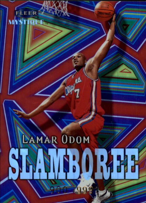 1999-00 Fleer Mystique Slamboree #S8 Lamar Odom