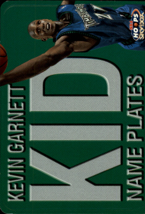 1999-00 Hoops Name Plates #NP7 Kevin Garnett