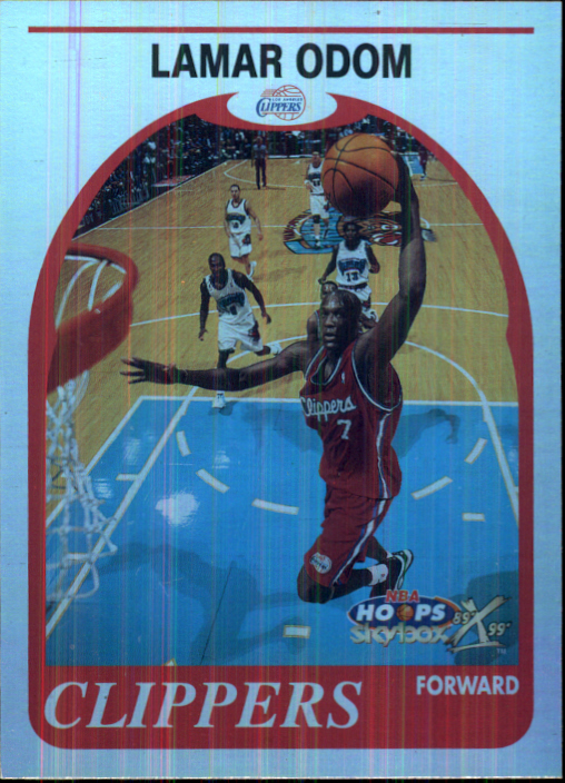 1999-00 Hoops Decade Hoopla Plus #159 Lamar Odom