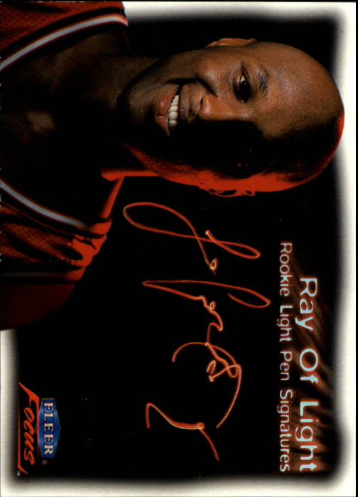 1999-00 Fleer Focus Ray of Light #RL8 Lamar Odom